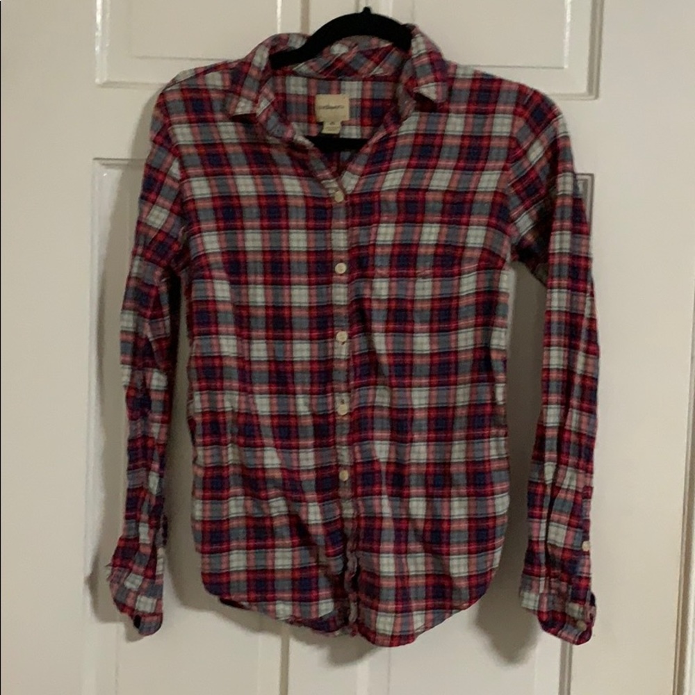 Bass flannel button down